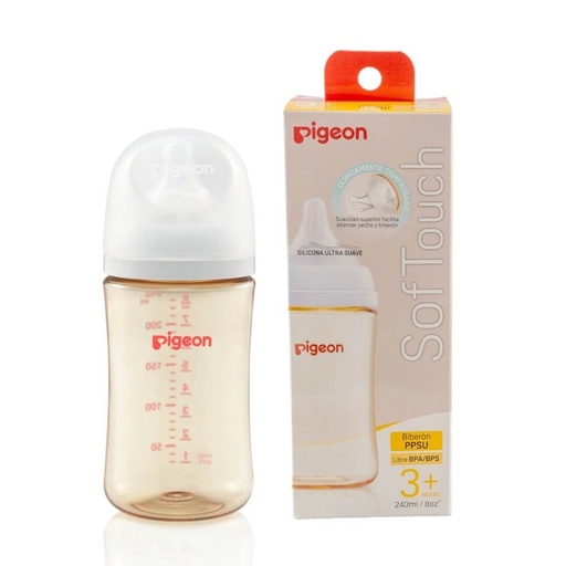 Mamadera Softouch Pigeon PPSU 240ml