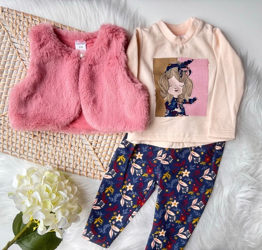 Conjunto Beba Tedmimak Chaleco