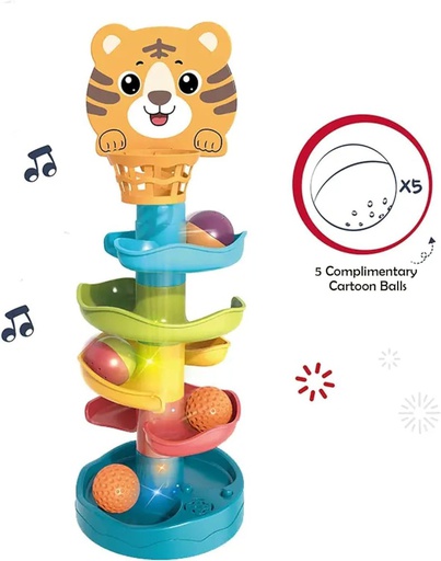 Juguete Tobogan Pelota Tigre