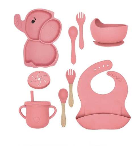 Set Alimentación Complementaria Elefante 10 piezas