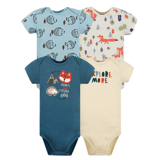 Set Bodys Manga Corta Zorro Fox