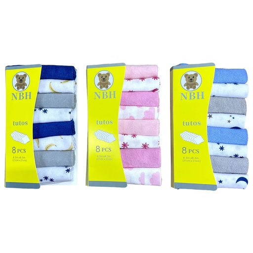 Set 8 Toallitas Babitas