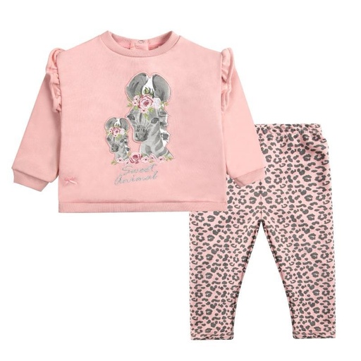 Buzo Beba Cebra Print