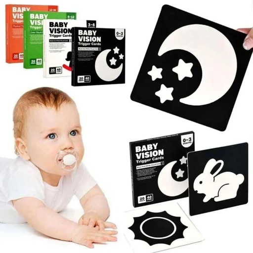 Tarjetas de Estimulación Visual Bebé