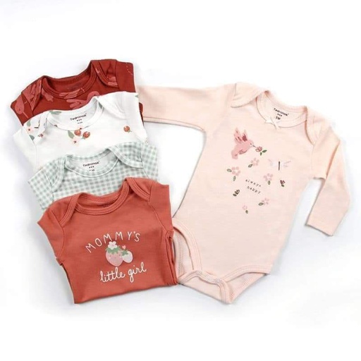 Set 5 Bodys Manga Larga Colibri