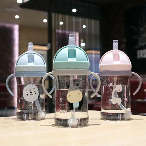 Vaso Antiderrame con Bombilla 360 Grande