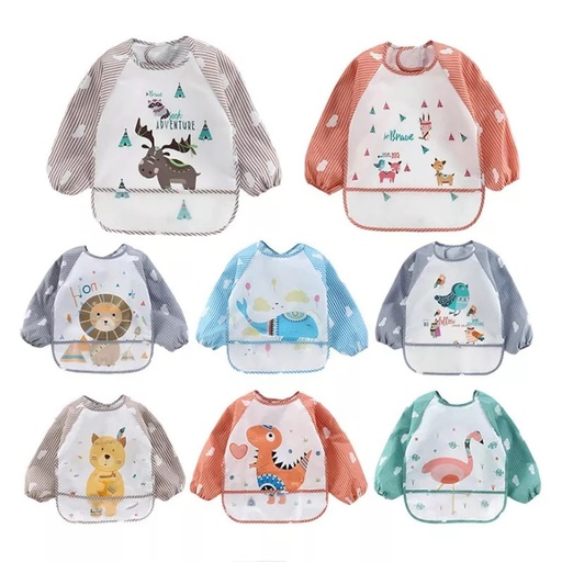 Babero Manga Larga Impermeable