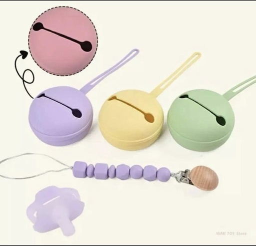 Estuche Funda Chupete Silicona