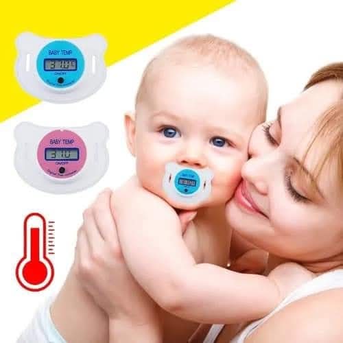 Chupete Termómetro Digital Para Bebe