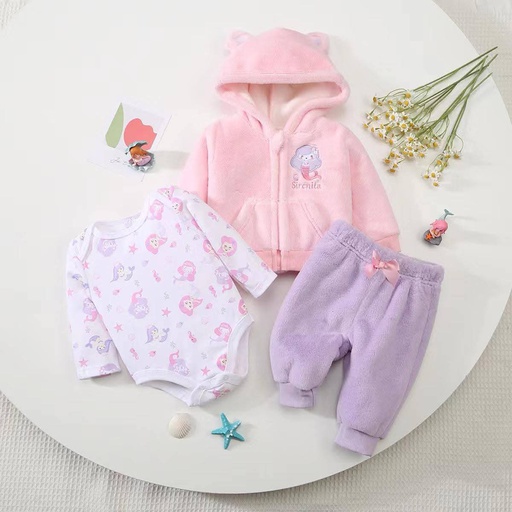 Conjunto Buzo Forrado 3P Sirena