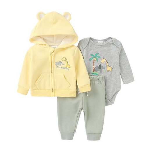 Conjunto Buzo Forrado 3P Jirafa