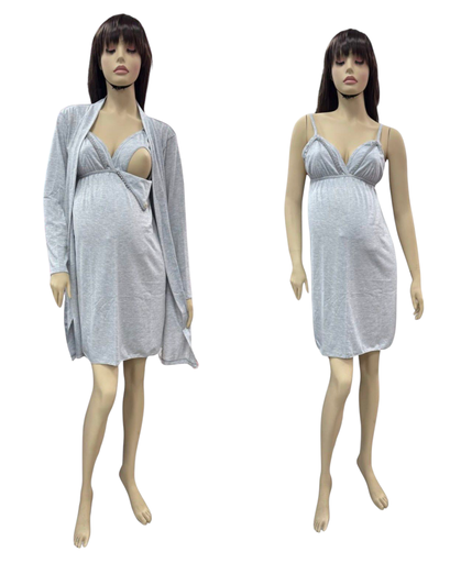 Bata Maternal Manga Larga Nuevo