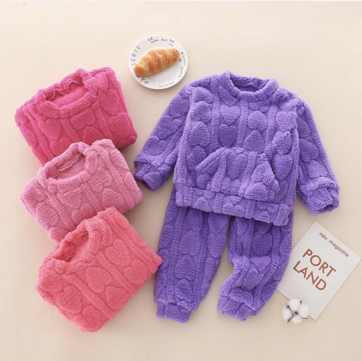 Pijama Plush 2 Piezas Niña