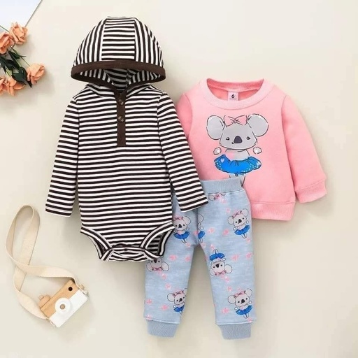 Conjunto Buzo Forrado 3P Koala